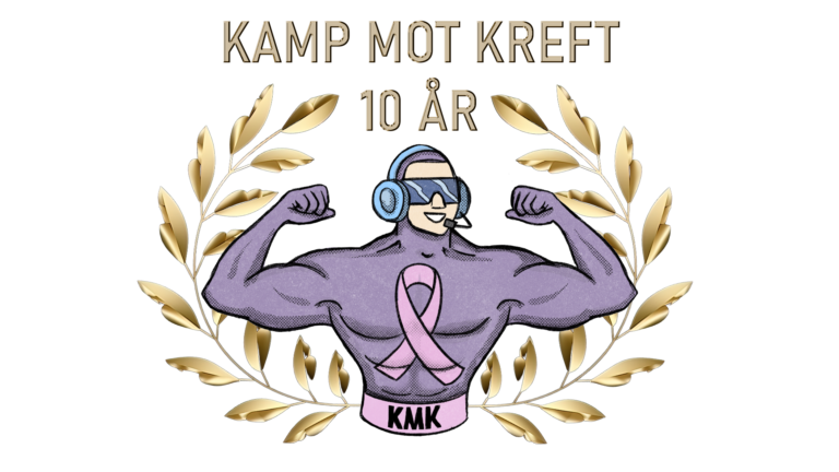 Bilde for laget Gamere Mot Kreft på Kreftforeningens Stafett for livet. 