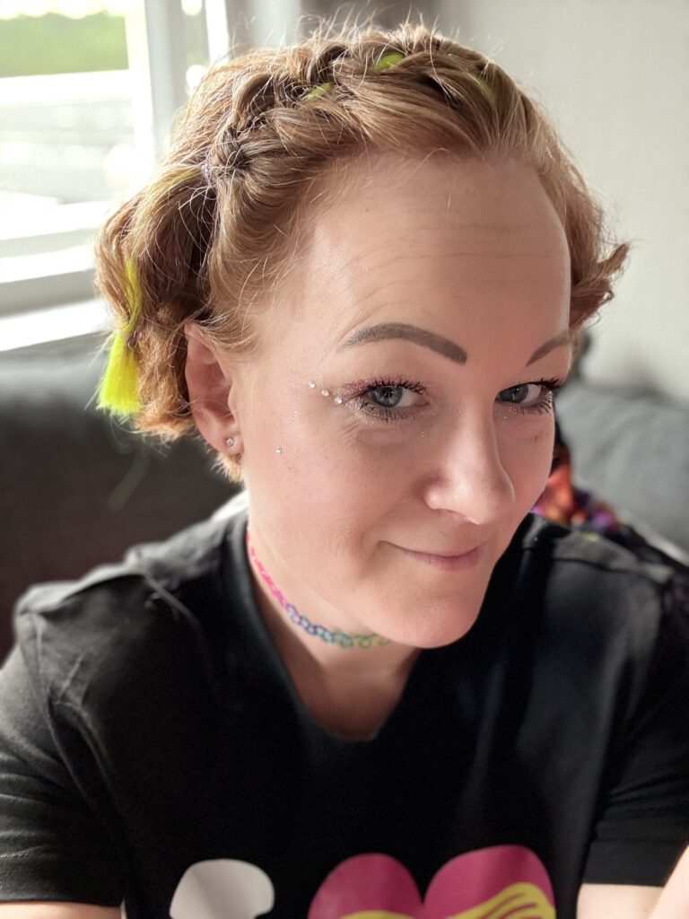 Bilde for laget TeamFuckBrystkreft🌸 på Kreftforeningens Stafett for livet. 