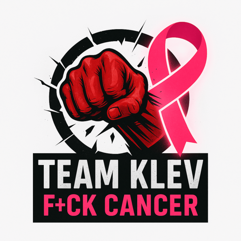 Bilde for laget TEAM KLEV på Kreftforeningens Stafett for livet. 