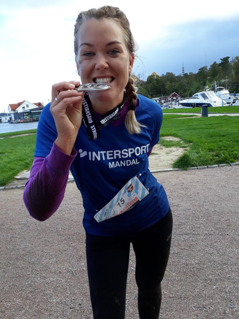 Bilde for laget Team Cecilie på Kreftforeningens Stafett for livet. 